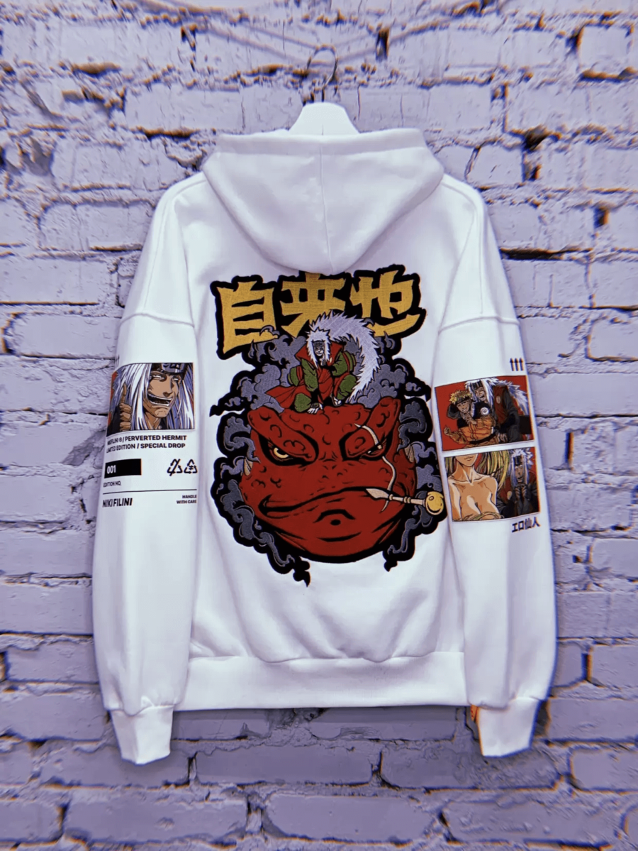 HOODIE EMBROIDERED «PERVERTED HERMIT» SPECIAL