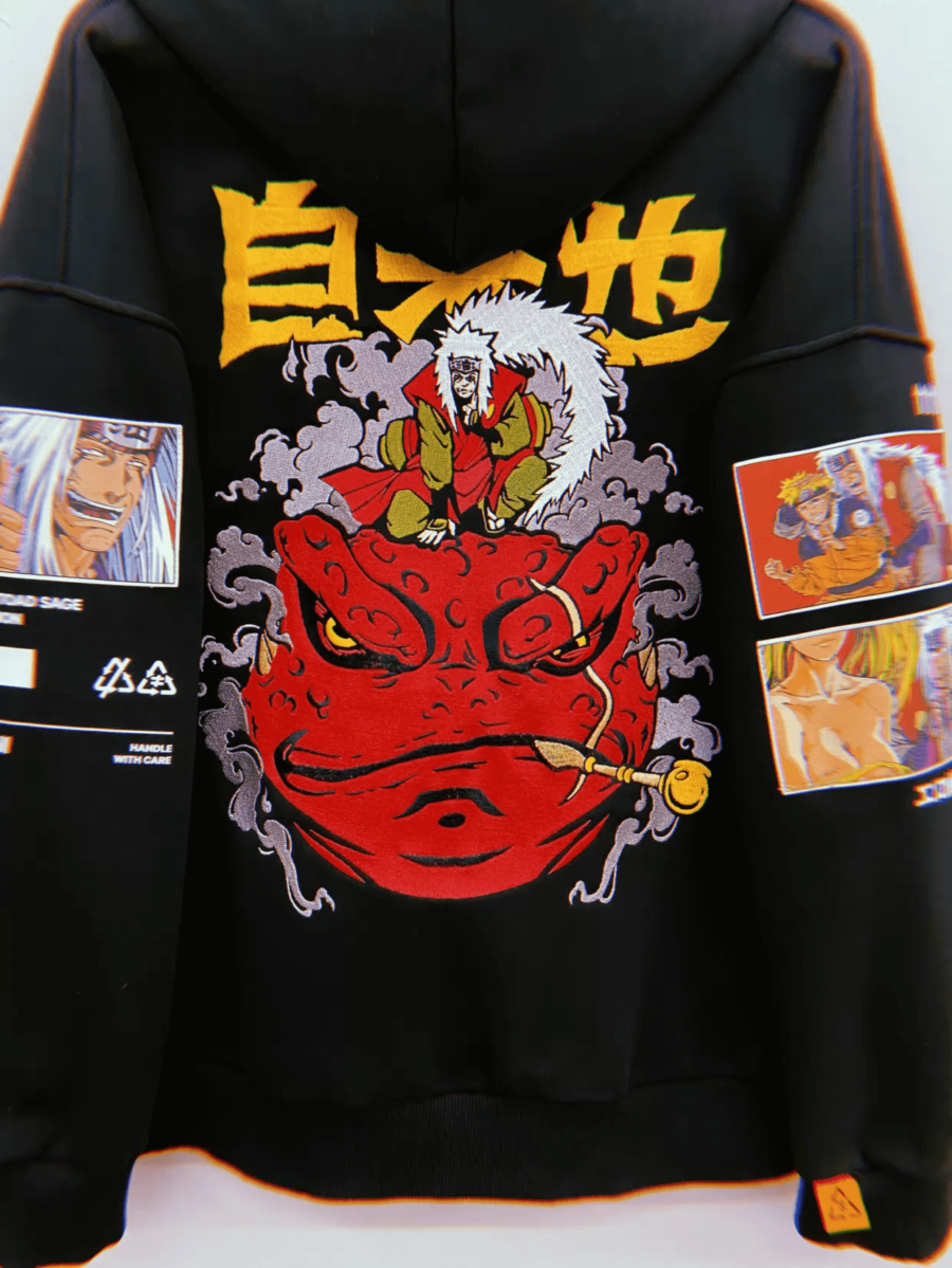 HOODIE EMBROIDERED «TOAD SAGE»