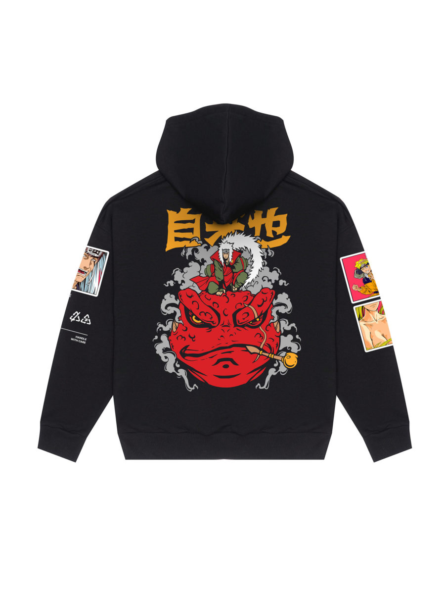 HOODIE EMBROIDERED / TOAD SAGE