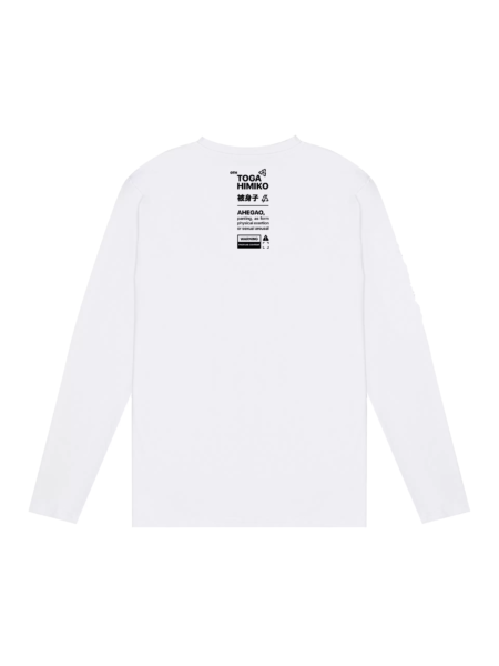 LONGSLEEVE WHT «TOGA HIMIKO» B&W