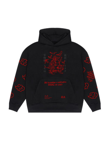 HOODIE EMBROIDERED / SUPREME RED
