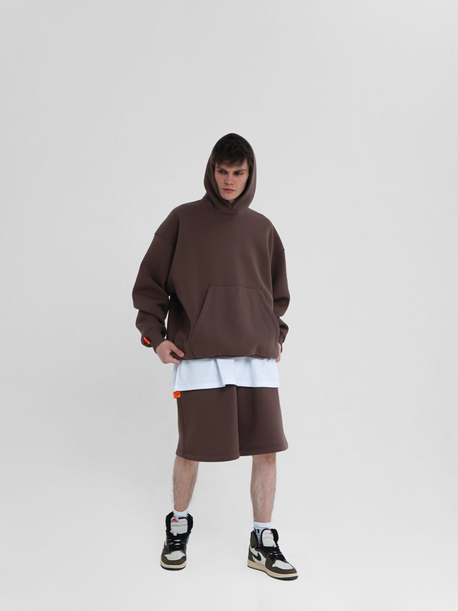 SHORTS OVERSIZE / BROWN
