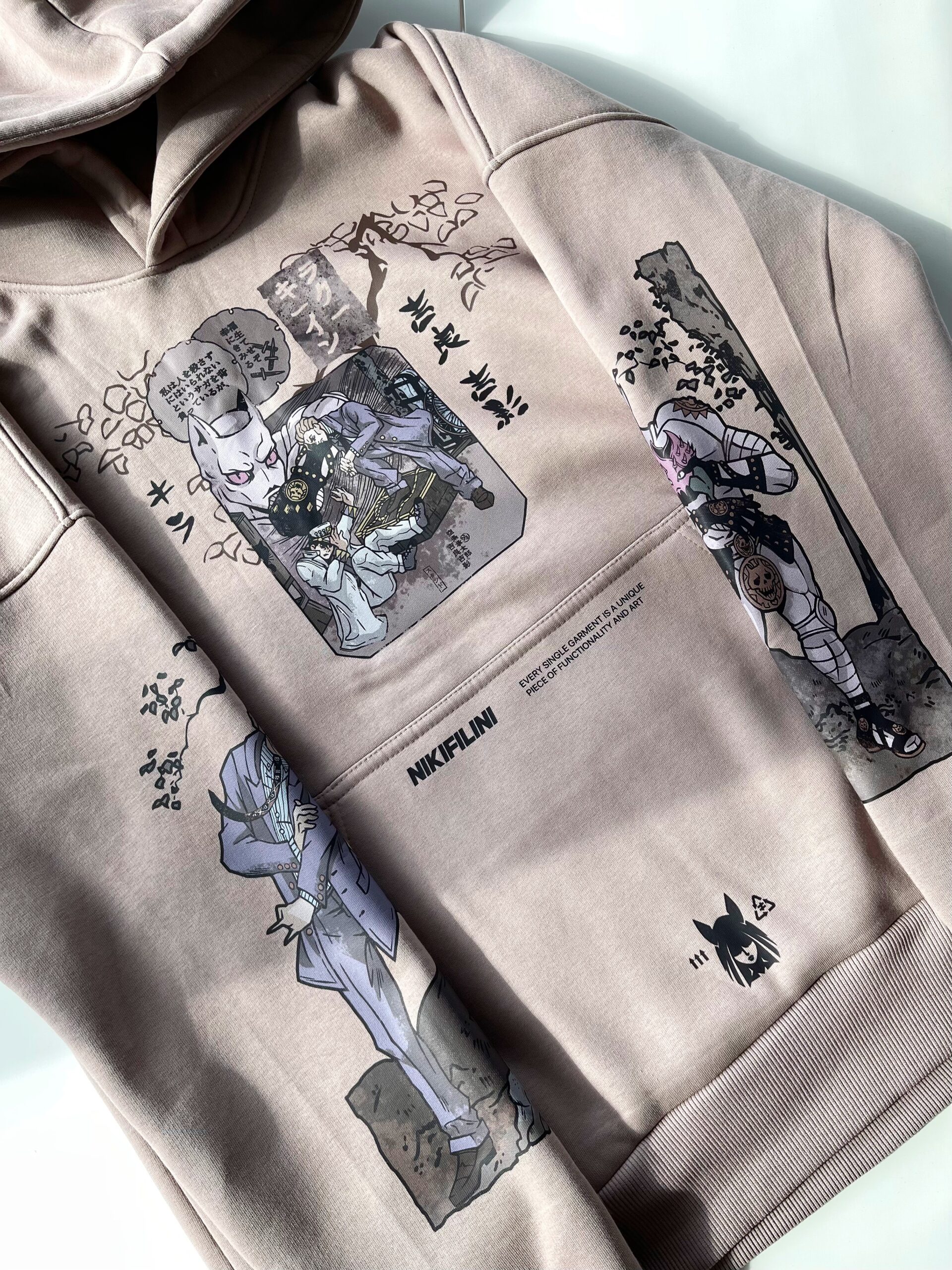 Vintage print hoodie best sale