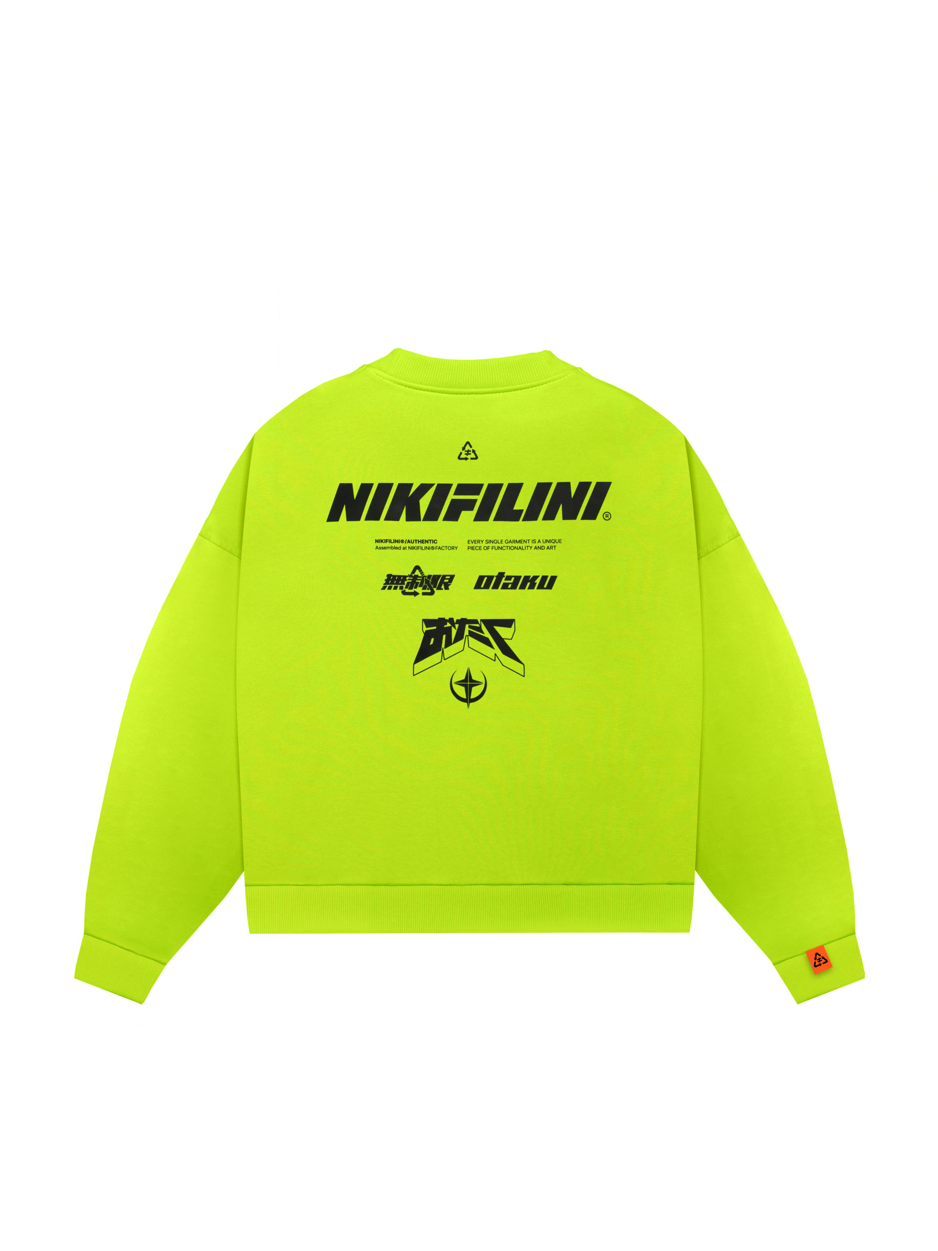 SWEATSHIRT OTAKU NEON GREEN