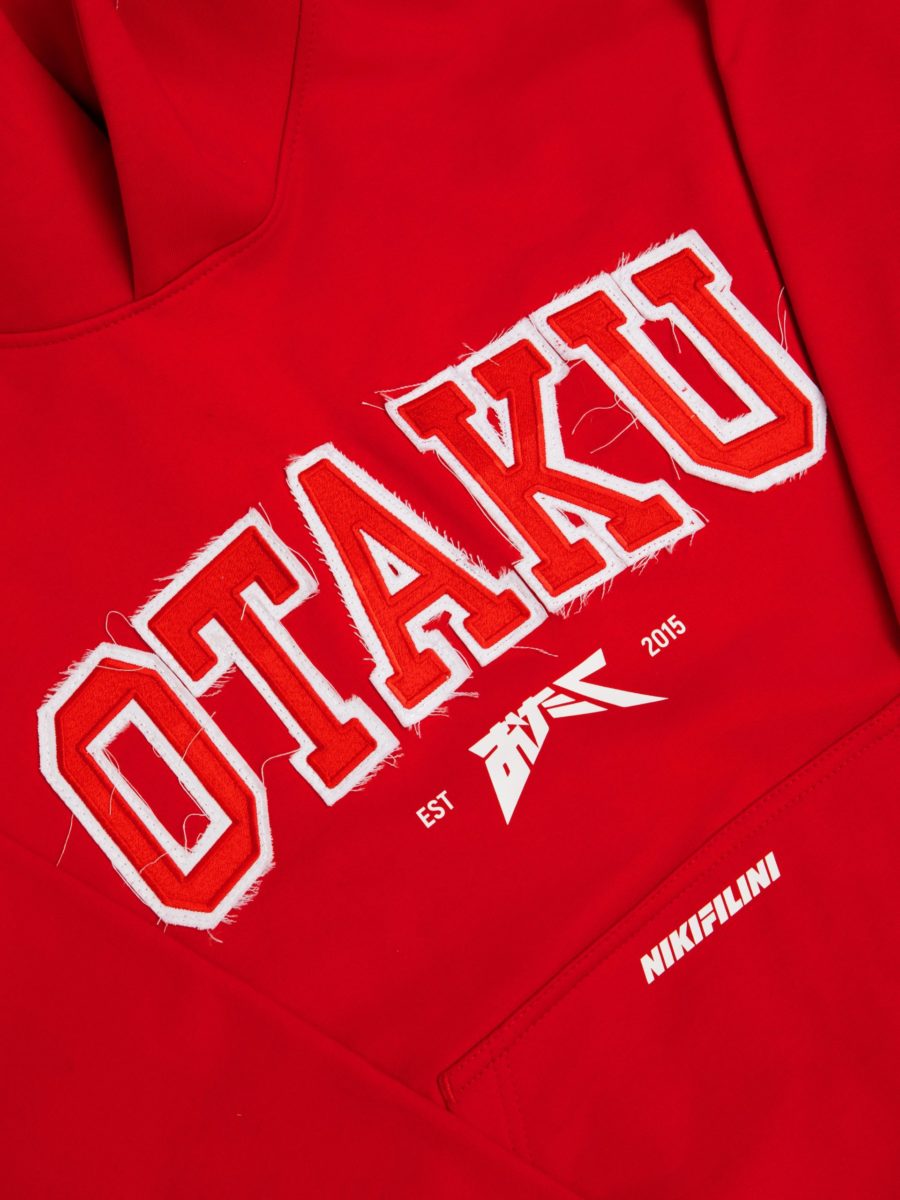 ХУДИ OTAKU / UNIVERSITY RED