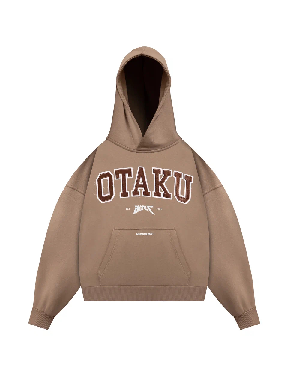 HOODIE OTAKU UNIVERSITY BEIGE
